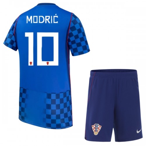 Divisa Croazia Modrić 10 Secondo Mondiali 2026 Maniche Corte - Bambino Divisa Croazia Modrić 10 Secondo Mondiali 2026 Maniche Corte - Bambino