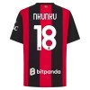 Maglia AC Milan Nkunku 18 Primo 2026-27 Maniche Corte - Uomo