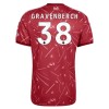 Divisa Liverpool Gravenberch 38 Primo 2026-27 Maniche Corte - Bambino