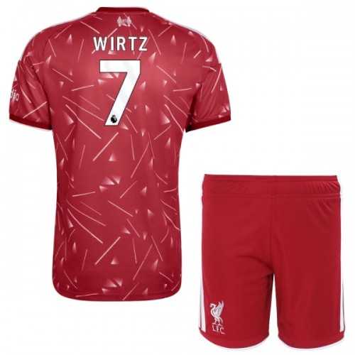 Divisa Liverpool Wirtz 7 Primo 2026-27 Maniche Corte - Bambino Divisa Liverpool Wirtz 7 Primo 2026-27 Maniche Corte - Bambino
