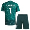 Divisa Portiere Liverpool A. Becker 1 Primo 2026-27 Maniche Corte Verde - Bambino Divisa Portiere Liverpool A. Becker 1 Primo 2026-27 Maniche Corte Verde - Bambino