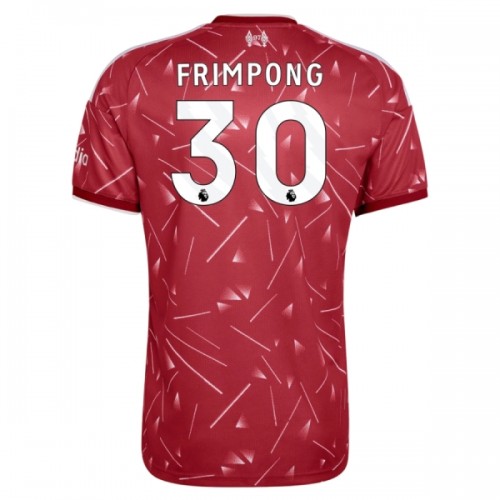 Maglia Liverpool Frimpong 30 Primo 2026-27 Maniche Corte - Uomo Maglia Liverpool Frimpong 30 Primo 2026-27 Maniche Corte - Uomo