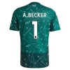 Maglia Portiere Liverpool A. Becker 1 Primo 2026-27 Maniche Corte Verde - Uomo Maglia Portiere Liverpool A. Becker 1 Primo 2026-27 Maniche Corte Verde - Uomo