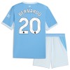 Divisa Manchester City Bernardo 20 Primo 2026-27 Maniche Corte - Bambino Divisa Manchester City Bernardo 20 Primo 2026-27 Maniche Corte - Bambino