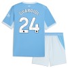 Divisa Manchester City Gvardiol 24 Primo 2026-27 Maniche Corte - Bambino Divisa Manchester City Gvardiol 24 Primo 2026-27 Maniche Corte - Bambino