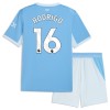 Divisa Manchester City Rodrigo 16 Primo 2026-27 Maniche Corte - Bambino