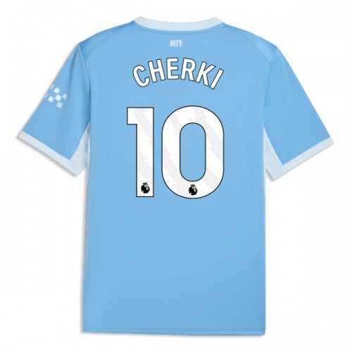 Maglia Manchester City Cherki 10 Primo 2026-27 Maniche Corte - Uomo Maglia Manchester City Cherki 10 Primo 2026-27 Maniche Corte - Uomo