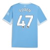 Maglia Manchester City Foden 47 Primo 2026-27 Maniche Corte - Uomo Maglia Manchester City Foden 47 Primo 2026-27 Maniche Corte - Uomo