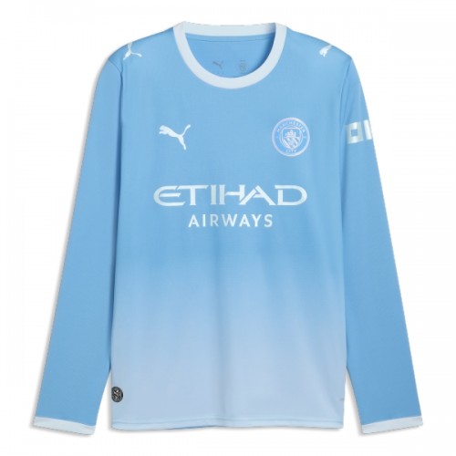 Maglia Manchester City Primo 2026-27 Maniche Lunghe - Uomo Maglia Manchester City Primo 2026-27 Maniche Lunghe - Uomo