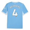 Maglia Manchester City Reijnders 4 Primo 2026-27 Maniche Corte - Uomo Maglia Manchester City Reijnders 4 Primo 2026-27 Maniche Corte - Uomo