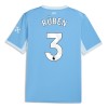 Maglia Manchester City Ruben 3 Primo 2026-27 Maniche Corte - Uomo