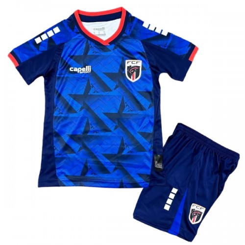 Divisa Cabo Verde Primo Mondiali 2026 Maniche Corte - Bambino Divisa Cabo Verde Primo Mondiali 2026 Maniche Corte - Bambino