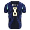 Maglia Brasile Bruno Guimaraes 8 Secondo Mondiali 2026 Maniche Corte - Uomo Maglia Brasile Bruno Guimaraes 8 Secondo Mondiali 2026 Maniche Corte - Uomo