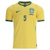Maglia Brasile Casemiro 5 Primo Mondiali 2026 Maniche Corte - Uomo