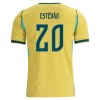 Maglia Brasile Estevao 20 Primo Mondiali 2026 Maniche Corte - Uomo