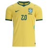 Maglia Brasile Estevao 20 Primo Mondiali 2026 Maniche Corte - Uomo