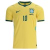 Maglia Brasile Neymar JR 10 Primo Mondiali 2026 Maniche Corte - Uomo