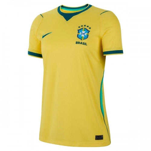 Maglia Brasile Primo Mondiali 2026 Maniche Corte - Donna Maglia Brasile Primo Mondiali 2026 Maniche Corte - Donna