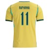 Maglia Brasile Raphinha 11 Primo Mondiali 2026 Maniche Corte - Uomo Maglia Brasile Raphinha 11 Primo Mondiali 2026 Maniche Corte - Uomo