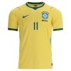 Maglia Brasile Raphinha 11 Primo Mondiali 2026 Maniche Corte - Uomo