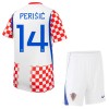 Divisa Croazia Perišić 14 Primo Mondiali 2026 Maniche Corte - Bambino