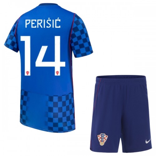 Divisa Croazia Perišić 14 Secondo Mondiali 2026 Maniche Corte - Bambino Divisa Croazia Perišić 14 Secondo Mondiali 2026 Maniche Corte - Bambino