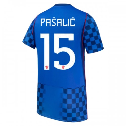 Maglia Croazia Pasalic 15 Secondo Mondiali 2026 Maniche Corte - Uomo Maglia Croazia Pasalic 15 Secondo Mondiali 2026 Maniche Corte - Uomo