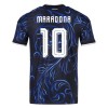 Divisa Argentina Maradona 10 Secondo Mondiali 2026 Maniche Corte - Bambino