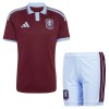 Divisa Aston Villa Primo 2026-27 Maniche Corte - Bambino