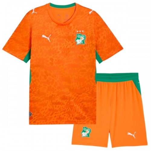 Divisa Costa d`Avorio Primo Mondiali 2026 Maniche Corte - Bambino Divisa Costa d`Avorio Primo Mondiali 2026 Maniche Corte - Bambino