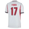 Maglia Inghilterra Foden 17 Primo Mondiali 2026 Maniche Corte - Uomo