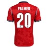 Maglia Inghilterra Palmer 20 Secondo Mondiali 2026 Maniche Corte - Uomo Maglia Inghilterra Palmer 20 Secondo Mondiali 2026 Maniche Corte - Uomo