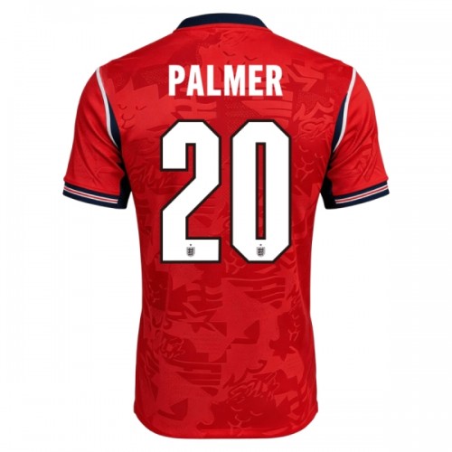 Maglia Inghilterra Palmer 20 Secondo Mondiali 2026 Maniche Corte - Uomo Maglia Inghilterra Palmer 20 Secondo Mondiali 2026 Maniche Corte - Uomo