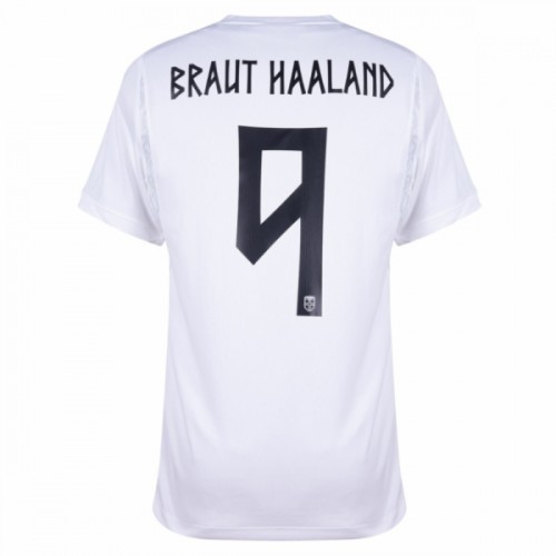 Maglia Norvegia Haaland 9 Terzo Mondiali 2026 Maniche Corte - Uomo Maglia Norvegia Haaland 9 Terzo Mondiali 2026 Maniche Corte - Uomo