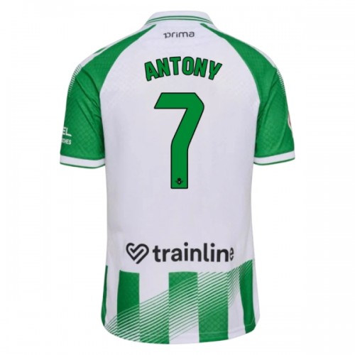 Maglia Real Betis Antony 7 Primo 2026-27 Maniche Corte - Uomo Maglia Real Betis Antony 7 Primo 2026-27 Maniche Corte - Uomo