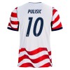 Maglia Stati Uniti Pulisic 10 Primo Mondiali 2026 Maniche Corte - Uomo Maglia Stati Uniti Pulisic 10 Primo Mondiali 2026 Maniche Corte - Uomo