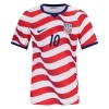 Maglia Stati Uniti Pulisic 10 Primo Mondiali 2026 Maniche Corte - Uomo