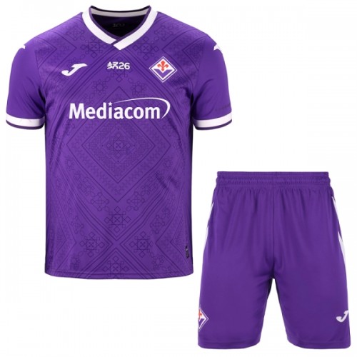 Divisa AC Fiorentina Primo 2026-27 Maniche Corte - Bambino Divisa AC Fiorentina Primo 2026-27 Maniche Corte - Bambino