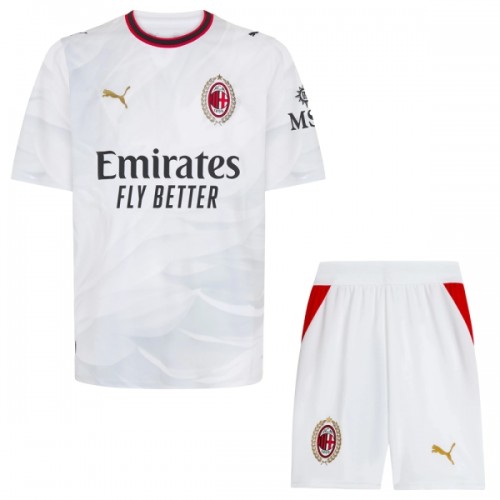 Divisa AC Milan Secondo 2026-27 Maniche Corte - Bambino Divisa AC Milan Secondo 2026-27 Maniche Corte - Bambino