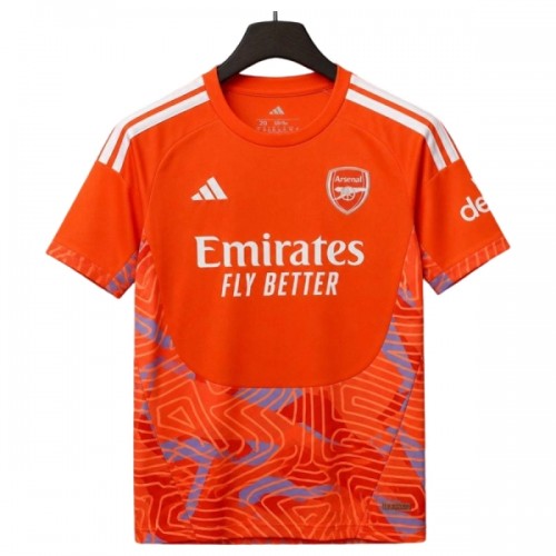 Maglia Portiere Arsenal 2026-27 Maniche Corte Arancia - Uomo Maglia Portiere Arsenal 2026-27 Maniche Corte Arancia - Uomo