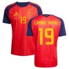 Maglia Spagna 2 Stars Lamine Yamal 19 Primo Mondiali 2026 Maniche Corte - Uomo Maglia Spagna 2 Stars Lamine Yamal 19 Primo Mondiali 2026 Maniche Corte - Uomo