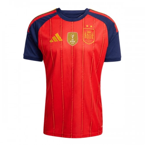 Maglia Spagna 2 Stars Primo Mondiali 2026 Maniche Corte - Uomo Maglia Spagna 2 Stars Primo Mondiali 2026 Maniche Corte - Uomo