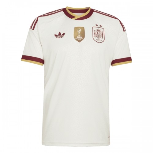 Maglia Spagna 2 Stars Secondo Mondiali 2026 Maniche Corte - Uomo Maglia Spagna 2 Stars Secondo Mondiali 2026 Maniche Corte - Uomo