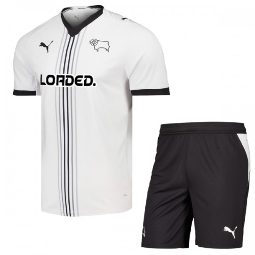 Divisa Derby County Primo 2026-27 Maniche Corte - Bambino Divisa Derby County Primo 2026-27 Maniche Corte - Bambino