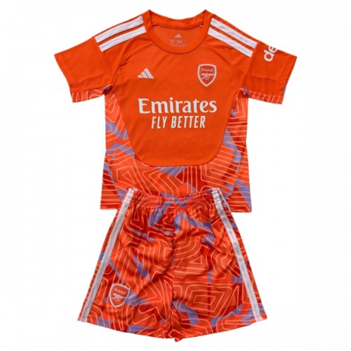 Divisa Portiere Arsenal 2026-27 Maniche Corte Arancia - Bambino Divisa Portiere Arsenal 2026-27 Maniche Corte Arancia - Bambino