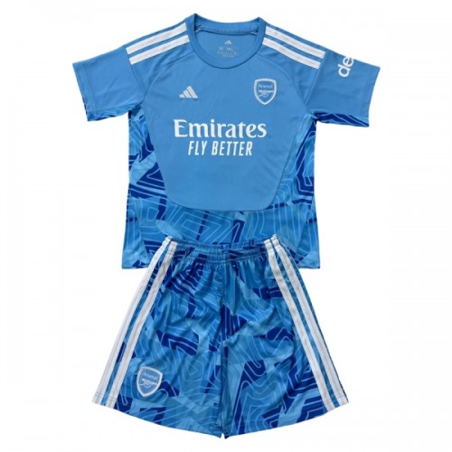 Divisa Portiere Arsenal 2026-27 Maniche Corte Blu - Bambino Divisa Portiere Arsenal 2026-27 Maniche Corte Blu - Bambino