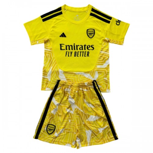 Divisa Portiere Arsenal 2026-27 Maniche Corte Gialla - Bambino Divisa Portiere Arsenal 2026-27 Maniche Corte Gialla - Bambino