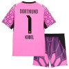 Divisa Portiere Borussia Dortmund Kobel 1 Secondo 2026-27 Maniche Corte Rosa - Bambino Divisa Portiere Borussia Dortmund Kobel 1 Secondo 2026-27 Maniche Corte Rosa - Bambino