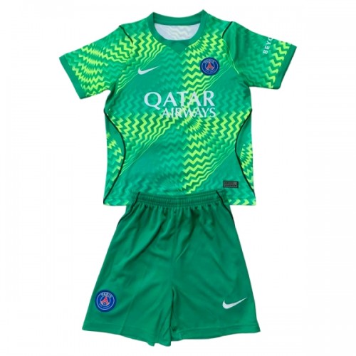 Divisa Portiere Paris Saint Germain Secondo 2026-27 Maniche Corte - Bambino Divisa Portiere Paris Saint Germain Secondo 2026-27 Maniche Corte - Bambino