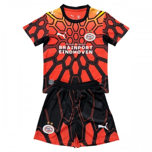 Divisa Portiere PSV Eindhoven 2026-27 Maniche Corte Arancia - Bambino Divisa Portiere PSV Eindhoven 2026-27 Maniche Corte Arancia - Bambino